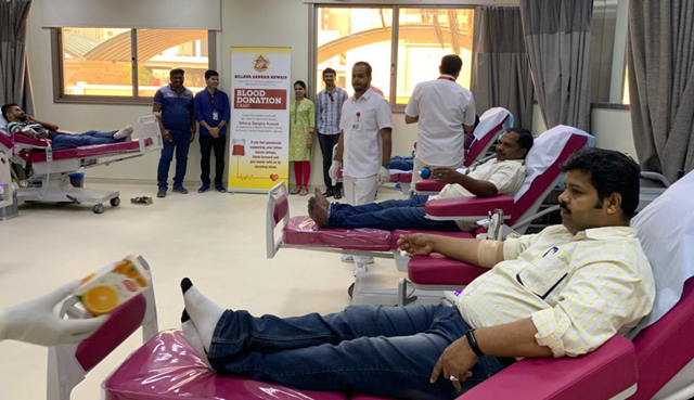 blood donation...